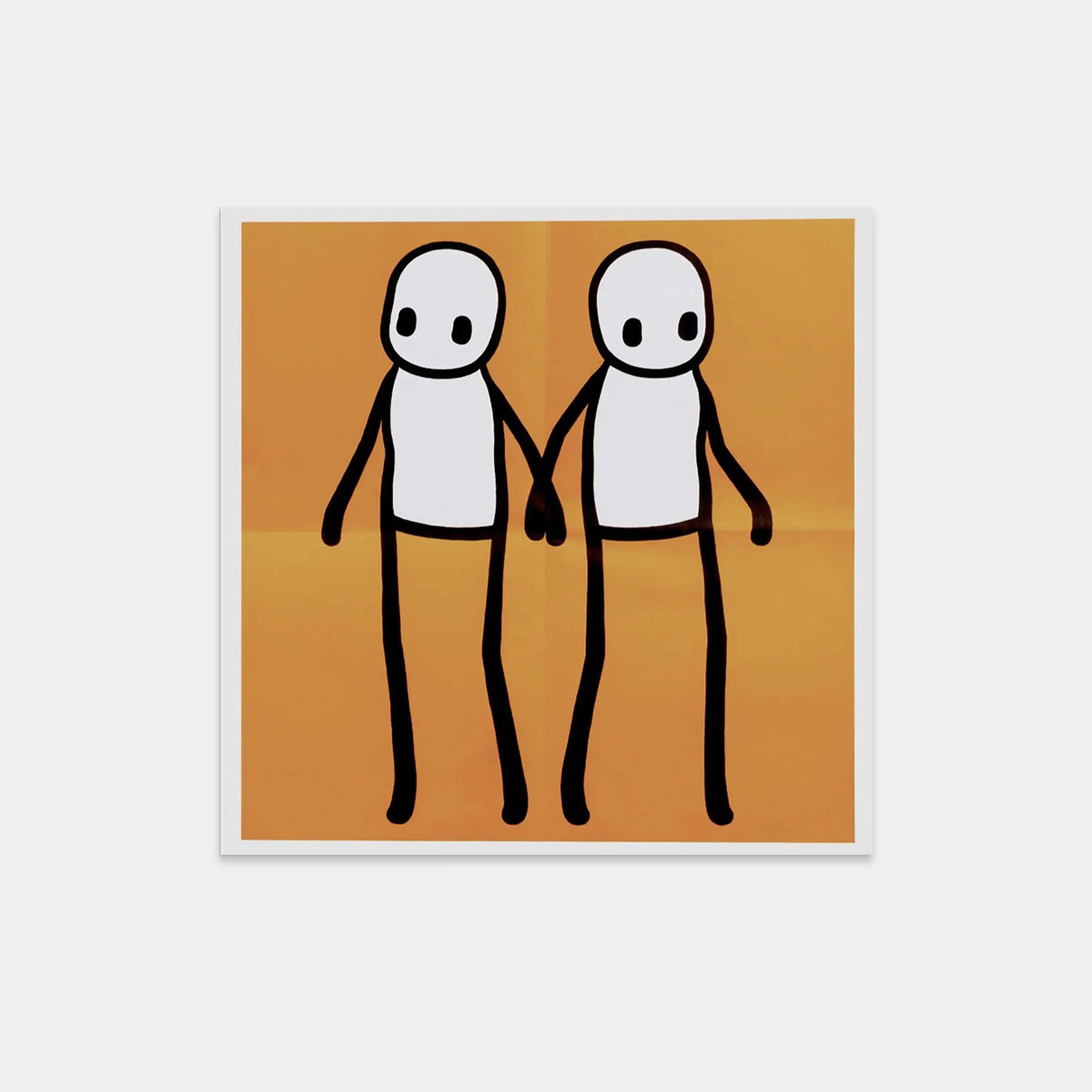 Holding Hands - Orange