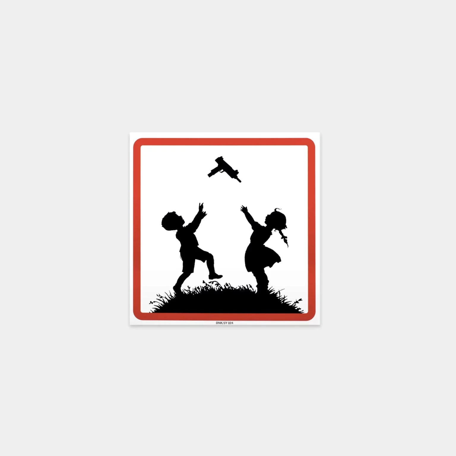 Kids with Guns Sticker