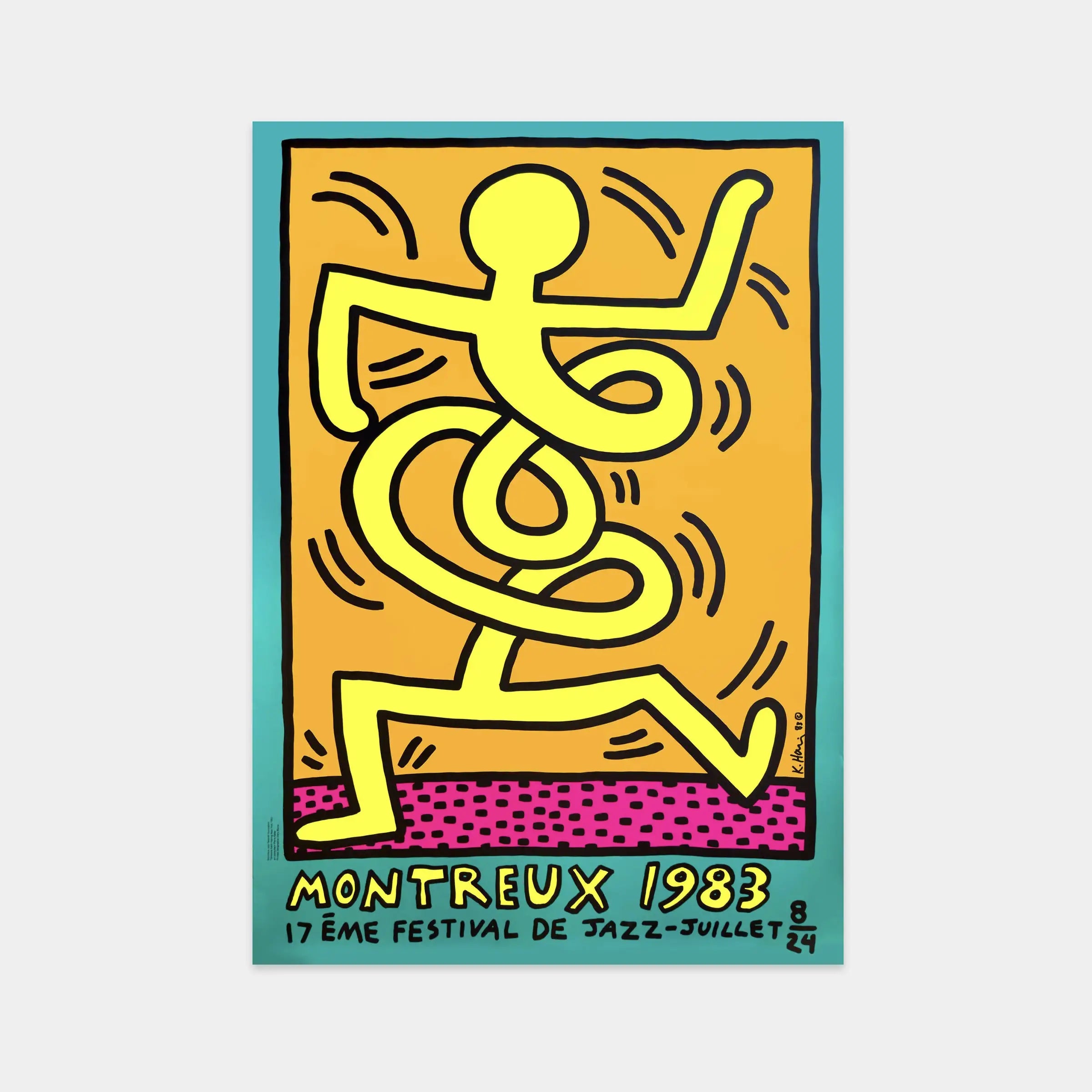 Montreux Jazz Festival Vintage Poster