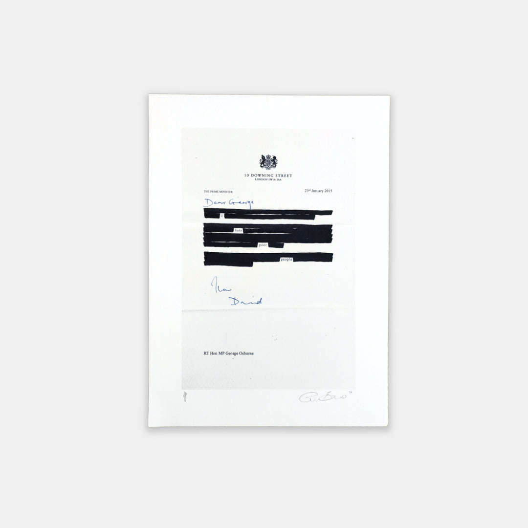 David Cameron Letter Of Resignation