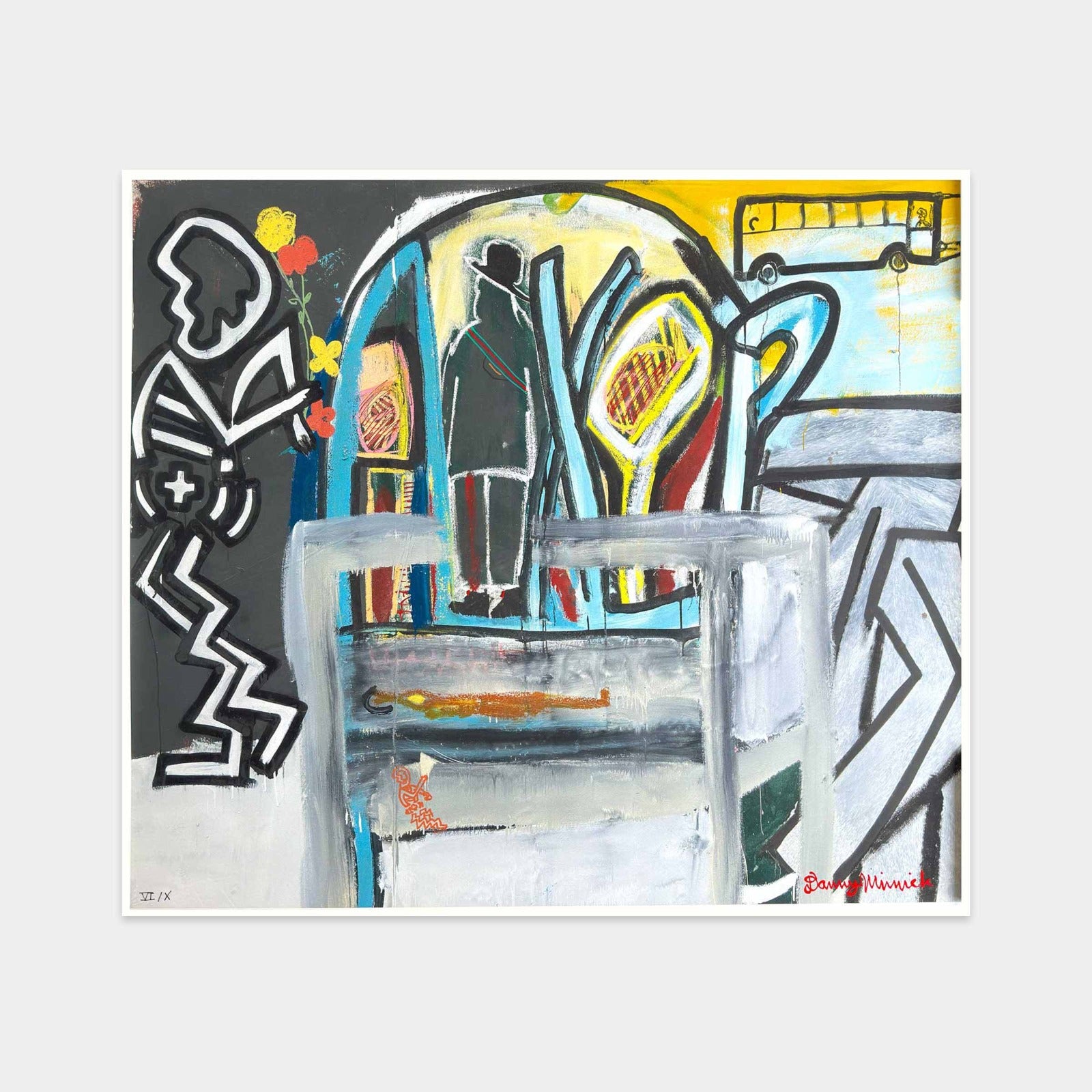 Diego Rivera Waiting For The Bus