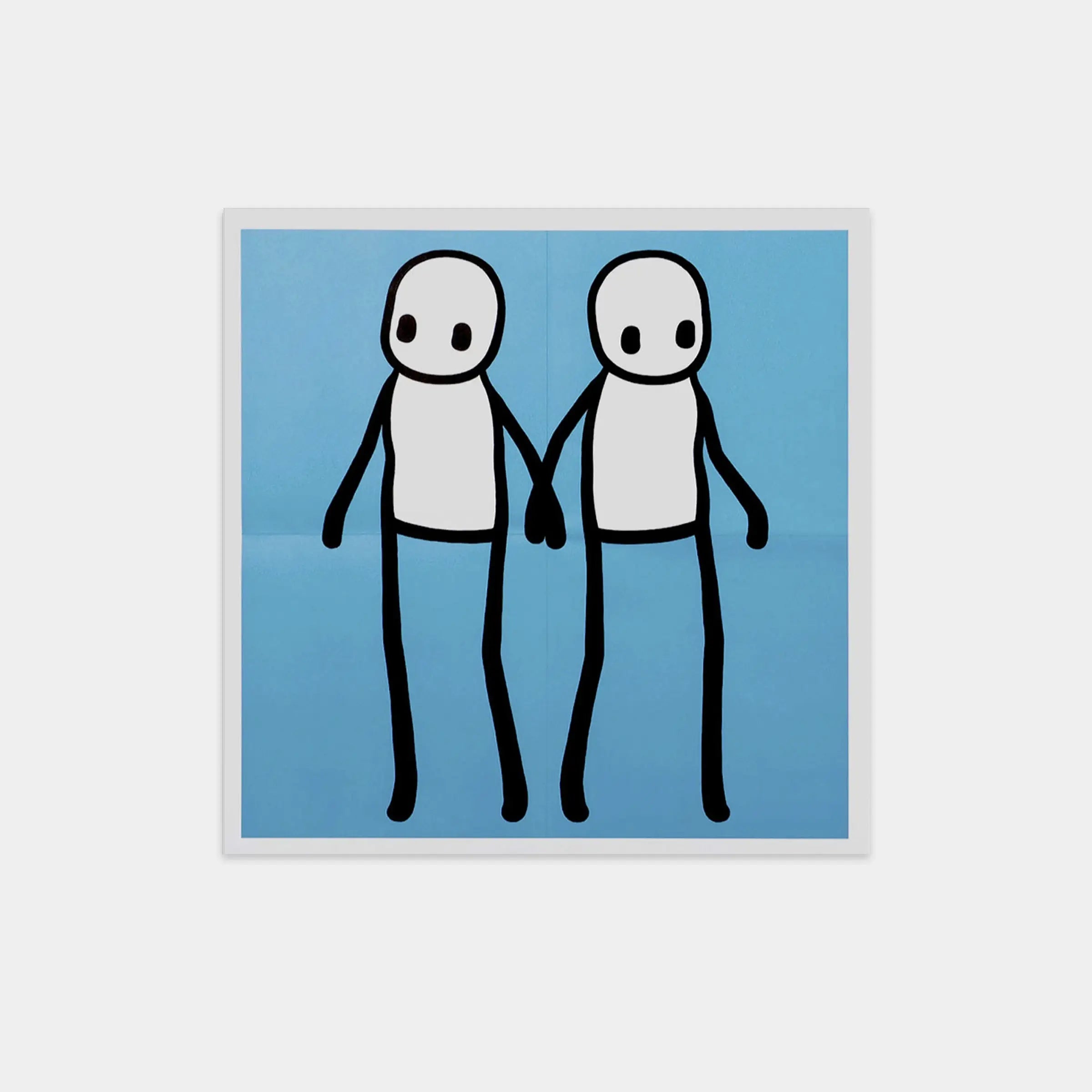 Holding Hands - Blue