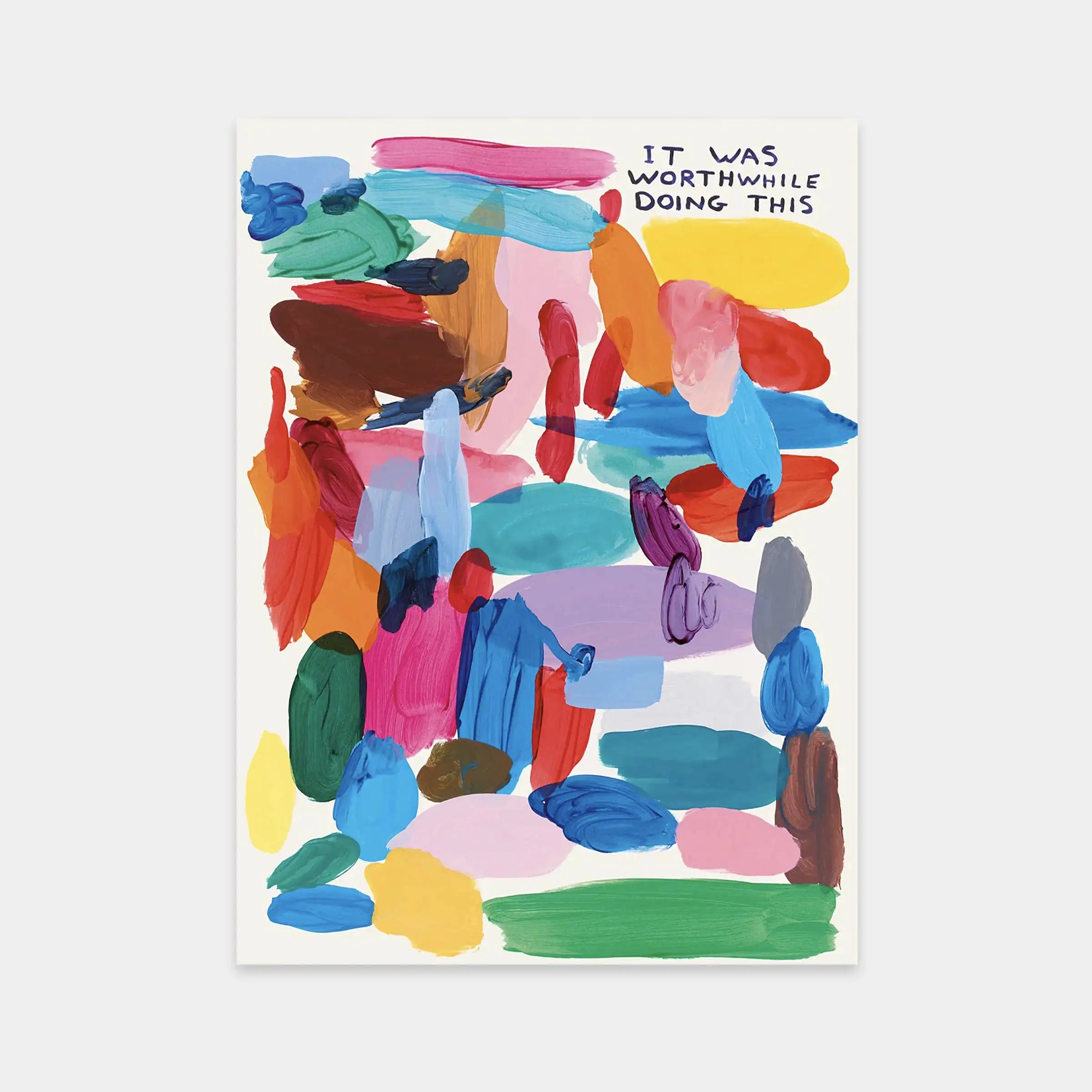 It was worthwhile doing this