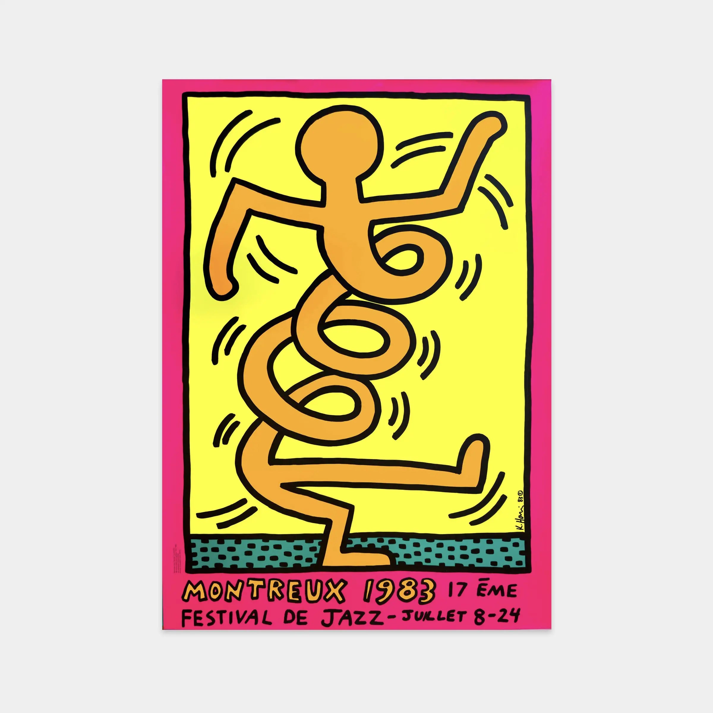 Montreux Jazz Festival Vintage Poster