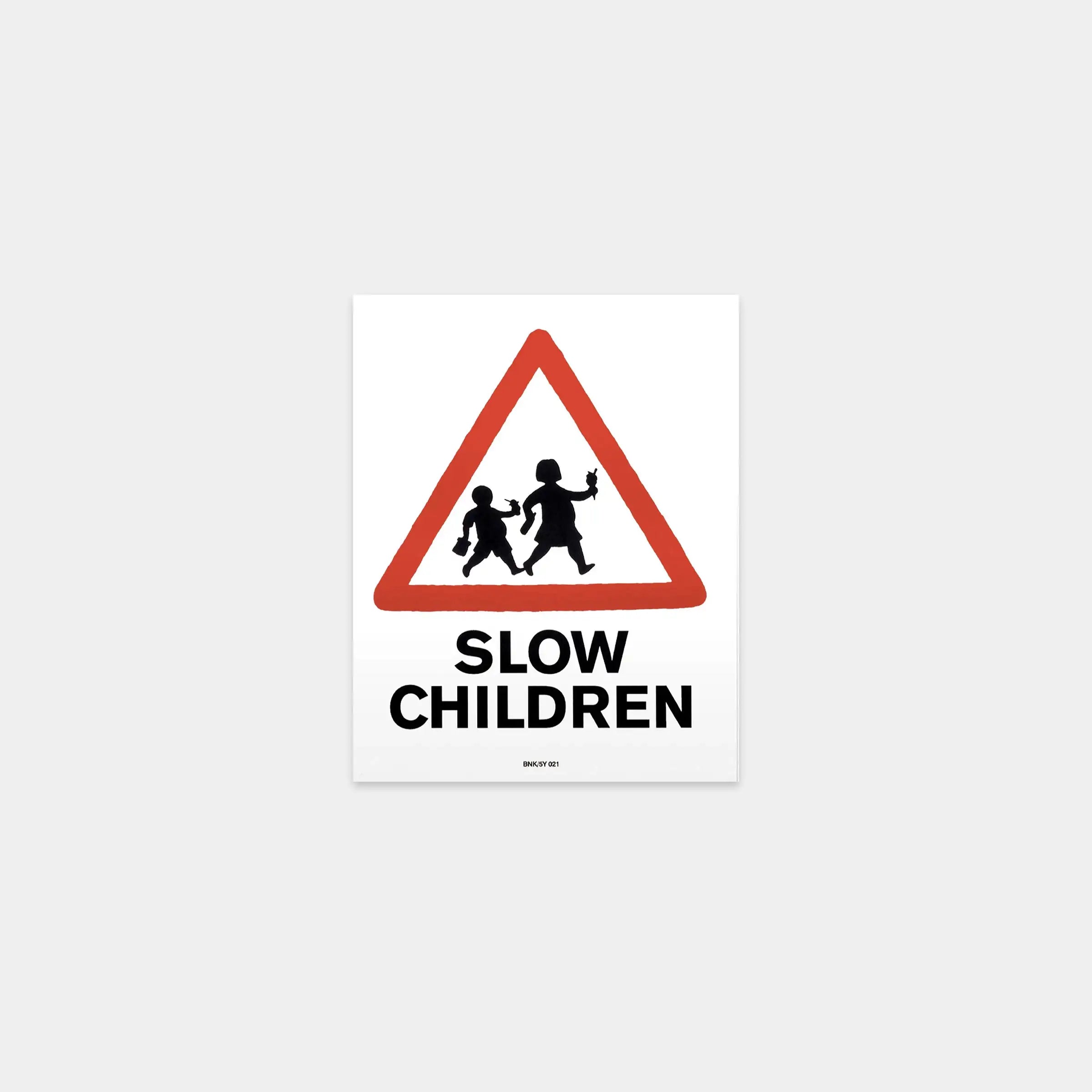 Slow Children Sticker